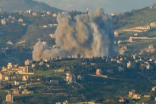 Israeli Strike On Lebanese Village