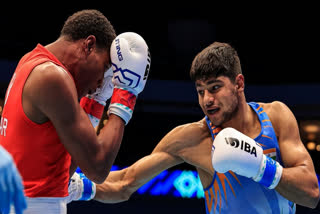 India's boxer Nishant Dev is just one step away from securing the Paris Olympics Quota. He defeated Greece's Christos Karaitis to enter the 71kg quarterfinals of the first World Olympic Boxing Qualifier at Busto Arsizio in Italy on Monday.