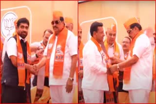 Mahesh Vasava and Mahesh Patel joined BJP: