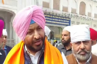 MP Ravneet Bittu reached Sri Darbar Sahib, prayed for the good of Sarbat
