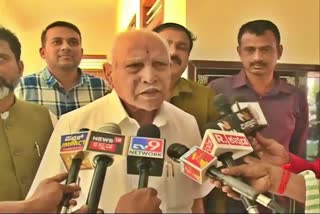 Former CM B S Yediyurappa