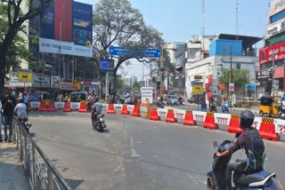 அண்ணா மேம்பாலம், நுங்கம்பாக்கம், ஸ்டெர்லிங் சாலையில் போக்குவரத்து மாற்றம்