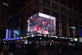Sidharth Malhotra's Yodha Makes Waves at Times Square with Its Anamorphic 3D Outdoor Hoarding