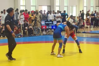 Drama during wrestling trials