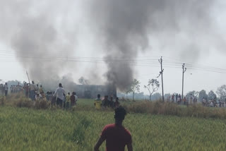 Many feared dead as bus with marriage party catches fire in UP