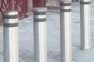 hydraulic blocking bollards file pic/M/S Aditya Impex Pvt Ltd