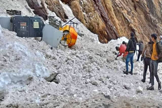 Glacier fell in Himachal