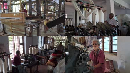 Kannur Handloom crisis  Kerala Handloom  കണ്ണൂര്‍ കൈത്തറി  കേരള കൈത്തറി വ്യവസായം