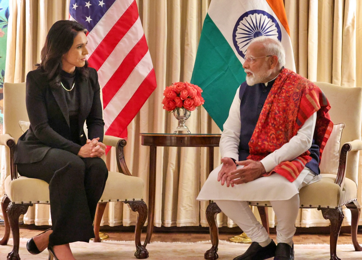 Tulsi Gabbard meeting with PM Modi