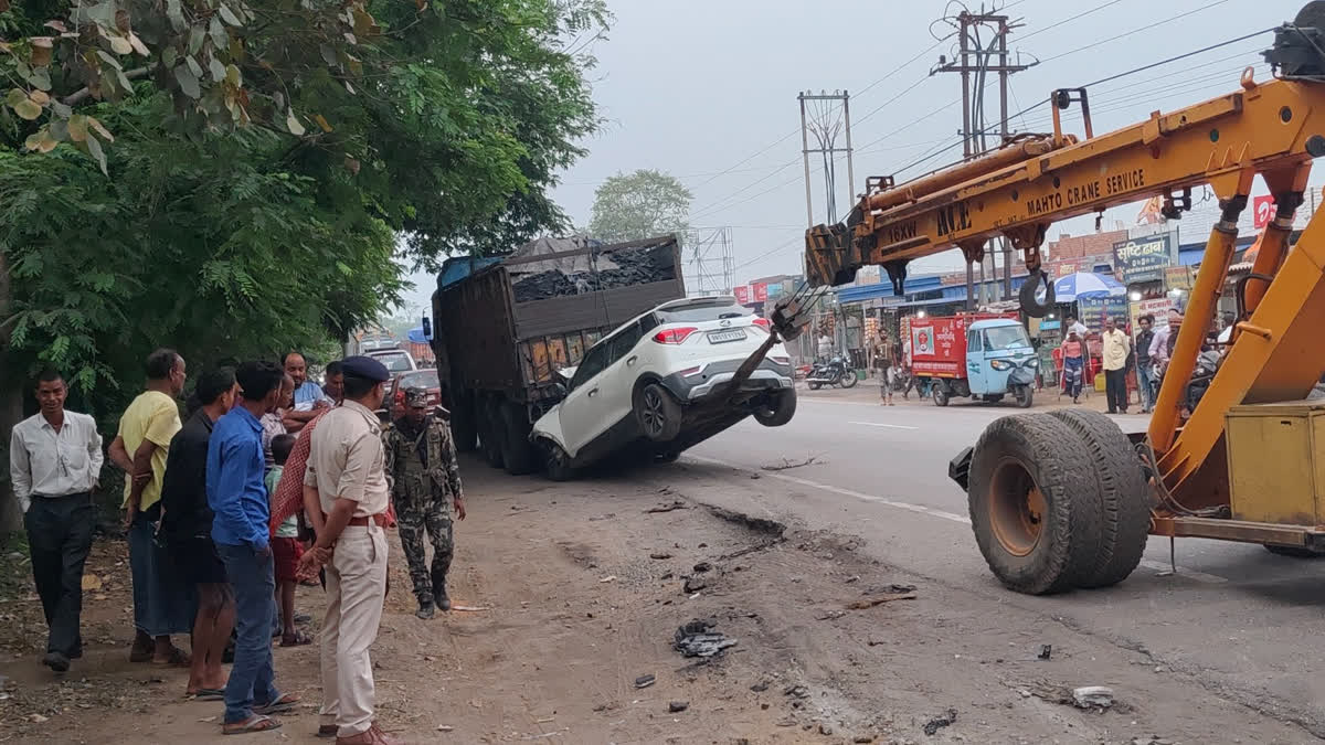 Road accident in Ramgarh