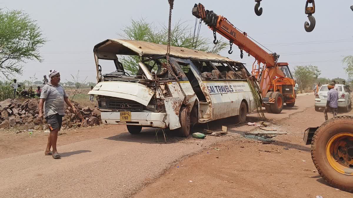 DURG BUS ACCIDENT