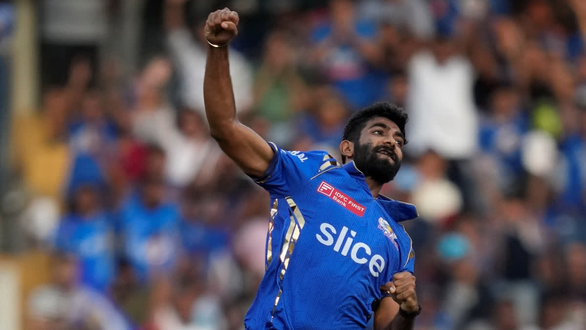 Mumbai Indians' Jasprit Bumrah became the joint-highest wicket-taker against Royal Challengers Bengaluru (RCB) in the Indian Premier League history with Chennai Super Kings' (CSK) Ravindra Jadeja (26) and Rajasthan Royals' (RR) Sandeep Sharma (26).