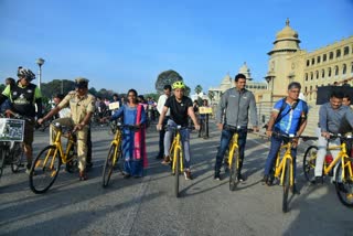 ಜಾಗೃತಿಯ ಸೈಕಲ್ ಜಾಥಾ