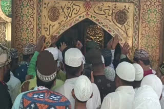 Special namaz held in Ajmer Eidgah on the festival of Eidul Fitr