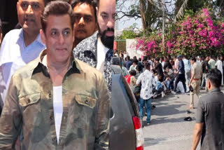 Eid 2024: Salman Khan's Fans Trigger Lathi Charge outside His Mumbai Residence