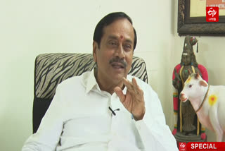 BJP National Executive Committee member H Raja gave a special interview to ETV Bharat