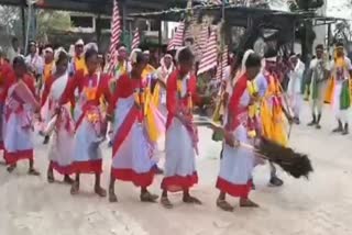 Sarhul festival in Koderma