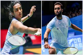 PV SINDHU and HS PRANNOY