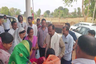 Chhattisgarh Minister Ramvichar Netam in Balrampur