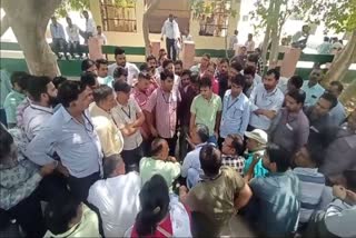 Workers Boycott EVM Work