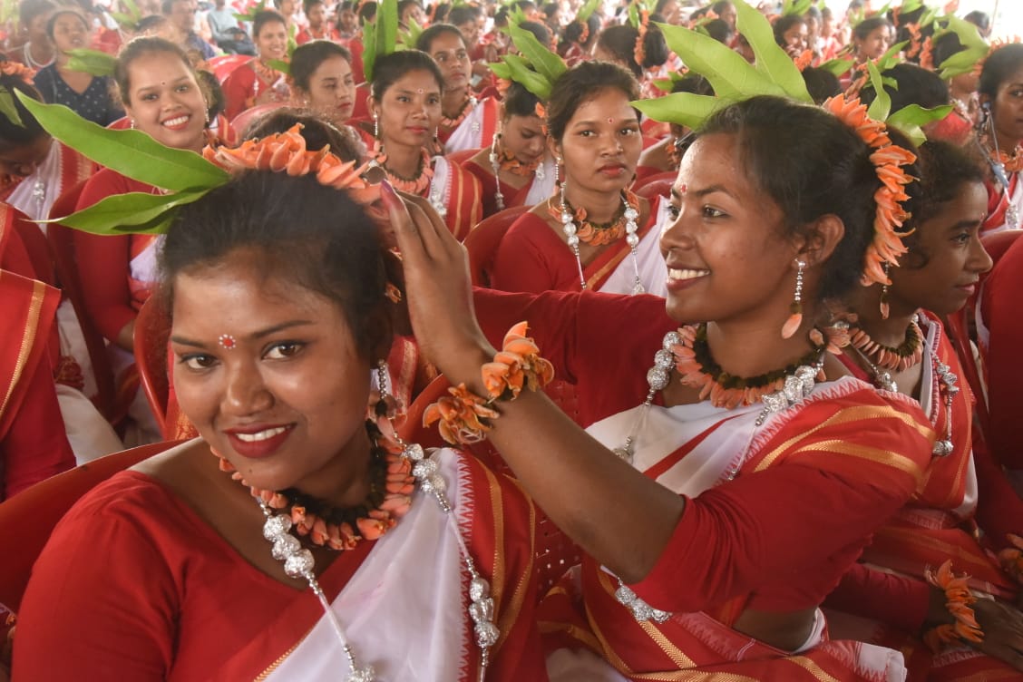 Nature festival of tribals Sarhul in Jharkhand today