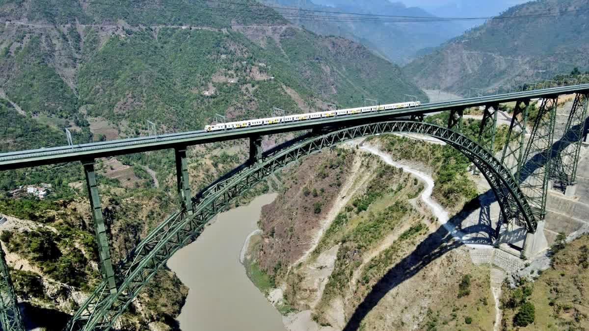 PM MODI INAUGURATION TRAIN KASHMIR