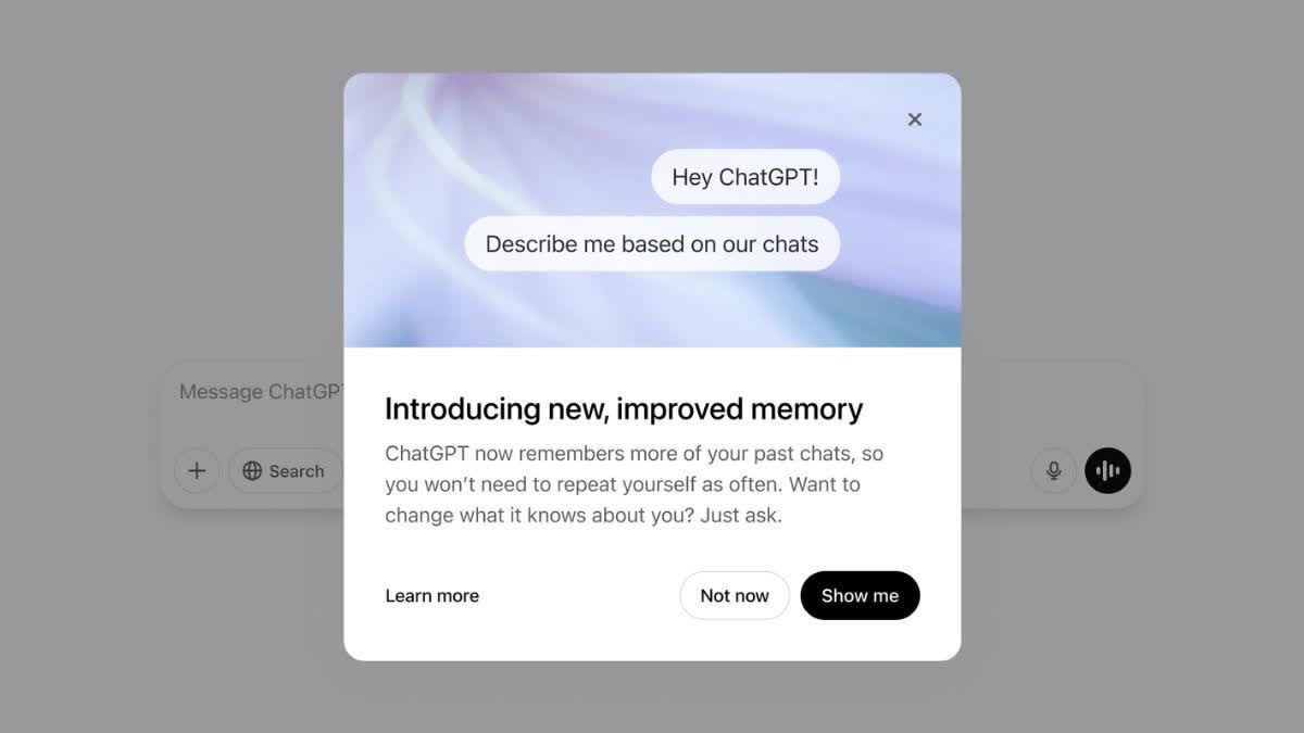OpenAI updated ChatGPT's memory feature