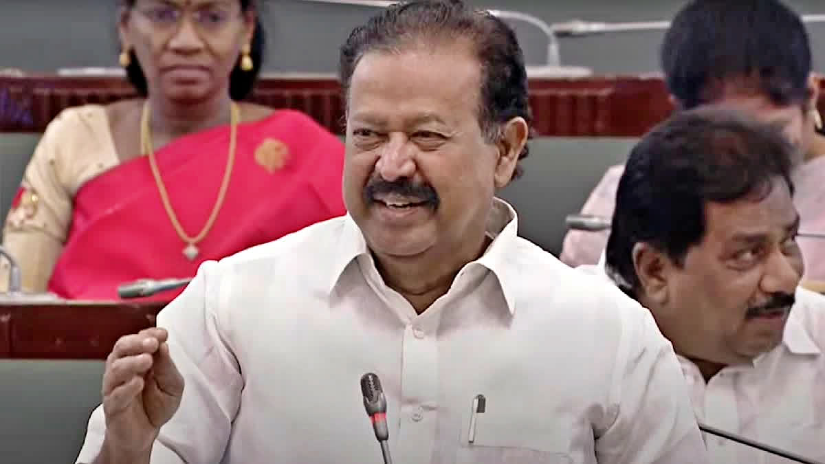 தமிழ்நாடு வனத்துறை அமைச்சர் பொன்முடி.