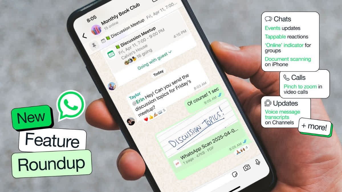 WHATSAPP NEW CHANNEL FEATURES  WHATSAPP  WHATSAPP NEW CALL FEATURES  WHATSAPP NEW CHAT FEATURES