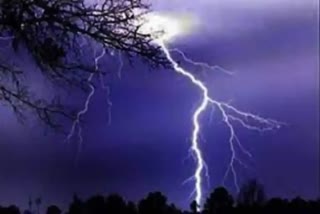 BOY KILLED BY LIGHTNING STRIKE VIJAYANAGARA  LIGHTNING STRIKE  ಸಿಡಿಲು ಬಡಿದು ಸಾವು  KOPPAL