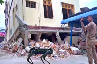 Indian Army Deploys Robotic Mules, Nano Drones In Myanmar To Assess Damage To Buildings From Earthquake