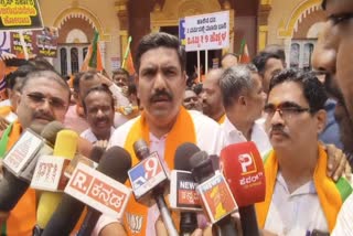 Vijayendra says the state Congress government is number one in corruption in the country