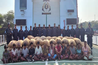 450 BAGS OF BETEL NUT SEIZED BY INDIAN COAST GUARD