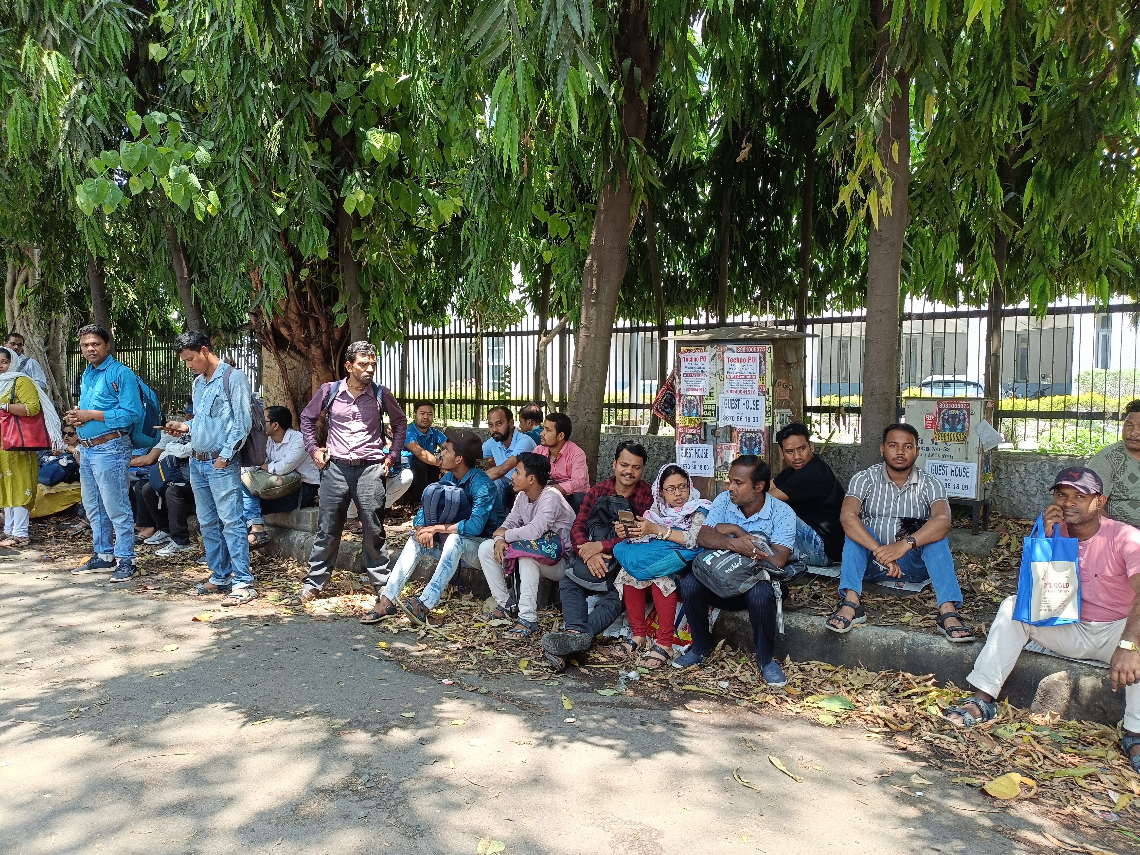 jobless teachers protest