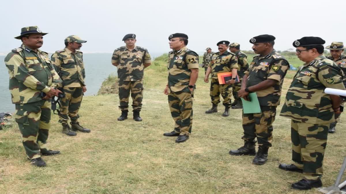 BSF ADG Visit Border