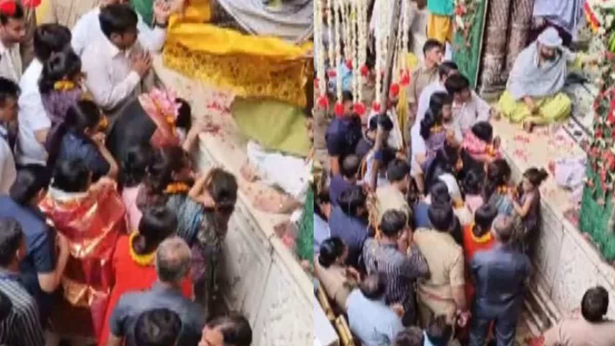 बांके बिहारी मंदिर.