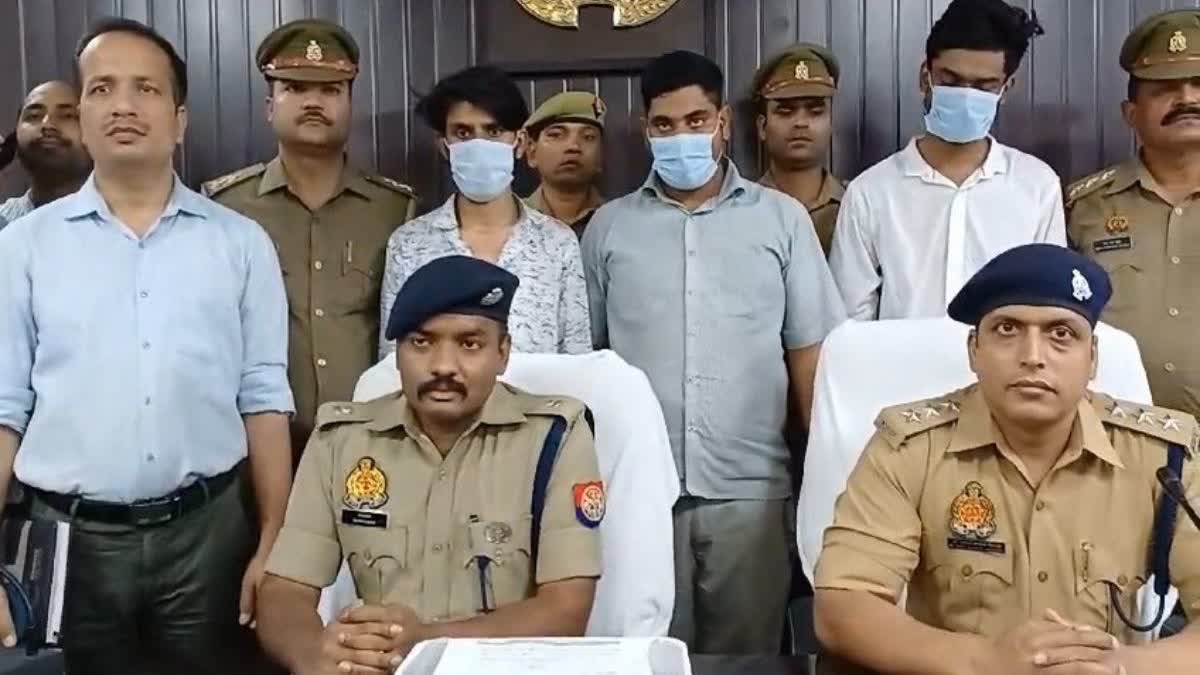 पुलिस ने लूट की घटना का किया खुलासा