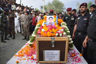 INDIAN ARMY  AGNIVEER DIES IN KASHMIR  സൈനിക മരണം  SRINAGAR