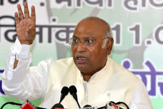 Congress president Mallikarjun Kharge on Saturday lashed out at Prime Minister Narendra Modi, questioning why did his government not take any action if, as per his allegation, industrialists Mukesh Ambani and Gautam Adani were sending black money to the grand old party.