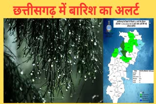 rain alert in Chhattisgarh