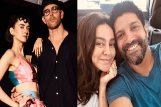 Farhan Akhtar spotted with Hrithik-Sabah