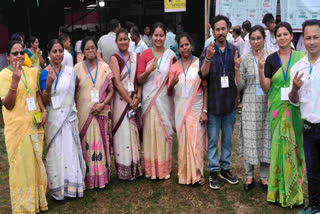 PANCHAYAT ELECTION VOTE COUNTING IN JORHAT
