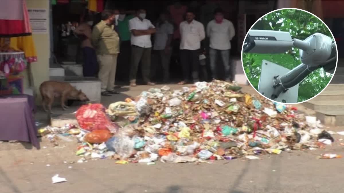 Garbage public place measures