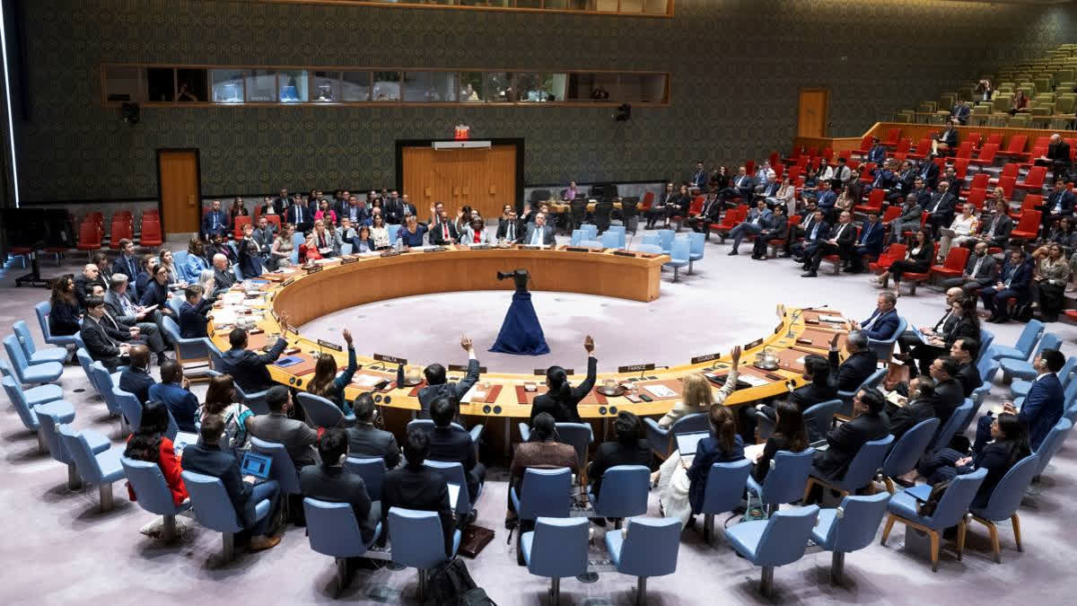 UN Security Council Adopts a Cease-Fire Resolution Aimed at Ending Israel-Hamas War in Gaza