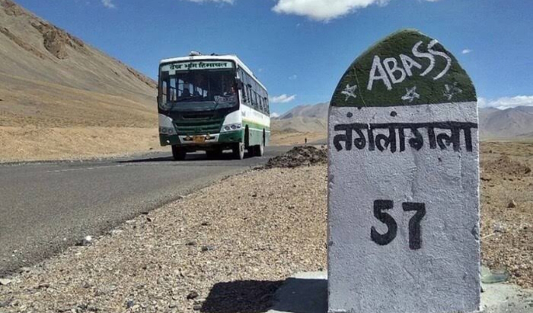 Delhi-Leh road bus service starts