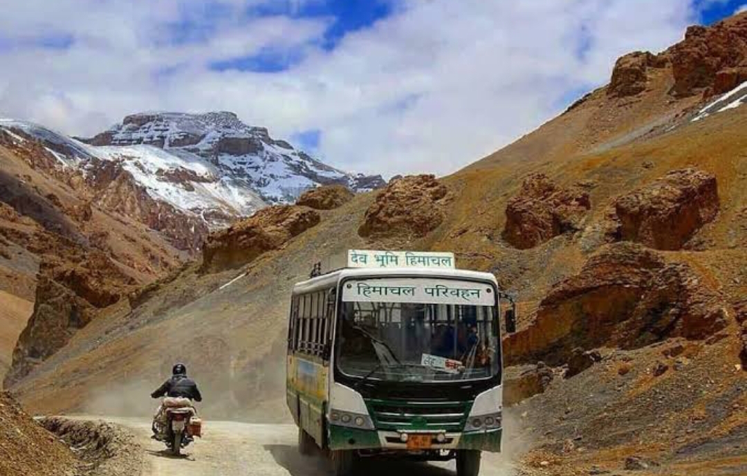 Delhi-Leh road bus service starts