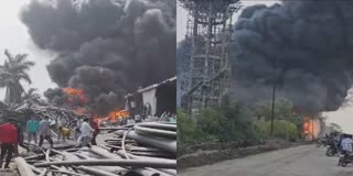 Dhar Pithampur factory Fire