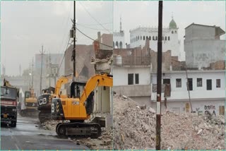 Bulldozer operation continues in Akbar Nagar Lucknow, residents fear, bulldozer operation will also be done on four mosques and 1 madrassa