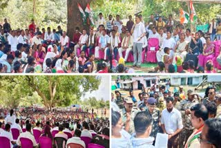 BIJAPUR VILLAGERS PROTEST