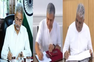 Ministers Taking Charge Of Respective Ministries